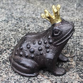 その他 Ready made frog Amazon.com : ZXHStore Frog Prince with Crown Decorative